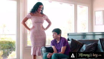 Penny Barber - Riding Dick - Ricky Spanish - Naughty Stepson Gets Disciplined by Hot Stepmom Penny Barber - porntry.com