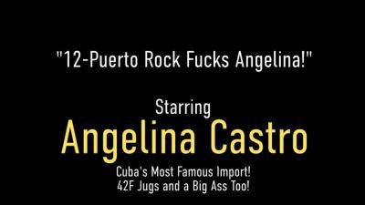 Muscular Man gives Cuban BBW Angelina Castro what she Wants - hotmovs.com - Cuba