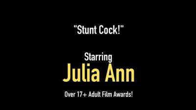 Cock Craving Cougar Julia Ann Face Fucks a Throbbing Dick - hotmovs.com