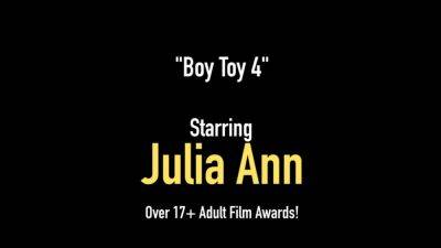 Julia Ann - Mature Mommy Julia Ann Mounts Boy Toys Eager Face - hotmovs.com
