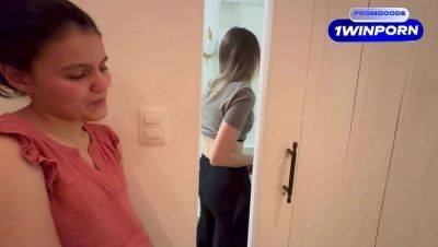 Chanel - Scarlett - Lusty Latina Scarlett Orders Chanel to Get Off in Public Restroom - porntry.com