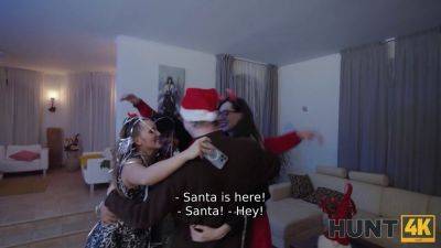 Ricky Rascal's naughty cuckold Santa is a hot Latina beauty who loves to cheat in POV - sexu.com