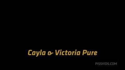 Distracting With Piss with Cayla,Victoria Pure by VIPissy - PissVids - hotmovs.com
