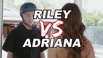 Adriana Chechik - Riley Reid - Riley Reid & Adriana Chechik get down and dirty in a hot Latin anal match - sexu.com