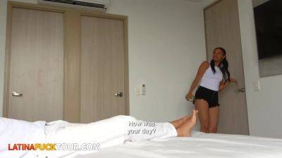 Latina Fuck Tour - Tanned Bubble Butt Slut Gets Tight Cunt Thumped - hotmovs.com