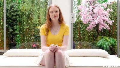 Facial View: Redhead's Hairy Surprise - veryfreeporn.com