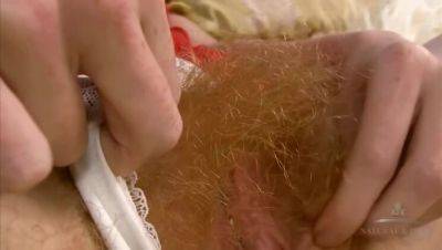 Zia Adores Her Hairy Red Hair - porntry.com