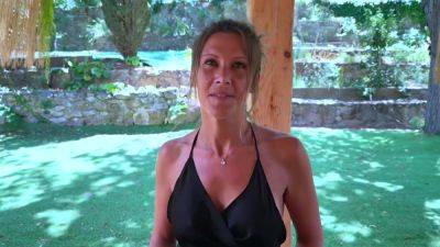 Big heat for Milena, 40 years old! - hotmovs.com