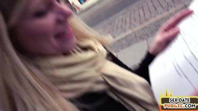 Public BJ babe fucked by her sex date after outdoor sucking - hotmovs.com