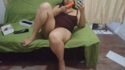 I Was Alone At Home And I Ended Up Masturbating With My Dildo Until I - desi-porntube.com - India