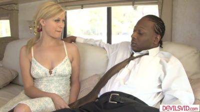 Blonde stepdaughter getting fucked by stepdads black bff - hotmovs.com