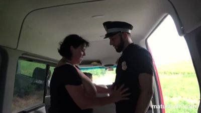 Cop Gets Nailed for Ticket: Miranda Steel & Ivana Sweet - porntry.com