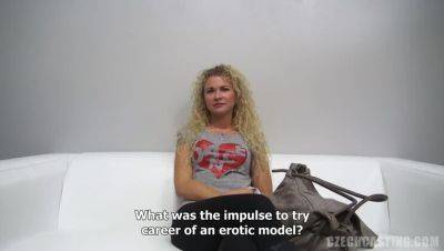 Blonde Veronika's Tease - porntry.com - Czech Republic
