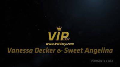 Vanessa Decker - Simultaneous Soaking with Vanessa Decker, Sweet Angelina by VIPissy - PissVids - hotmovs.com