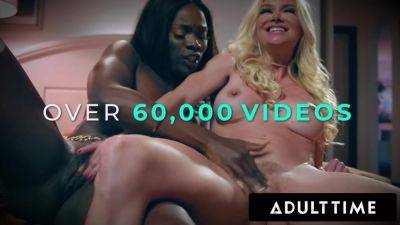 ADULT TIME - Alexis Tae Enjoys HOT 3-WAY With Poly Lesbian Baddies Vanna Bardot & Anna Claire Clouds - hotmovs.com