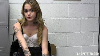 Sage Fox - Sage Fox: Case of The Foxy Bandit (Blonde, Tatted) - xxxfiles.com