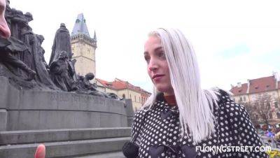Czech Blonde Receives Cumshot - xxxfiles.com - Czech Republic