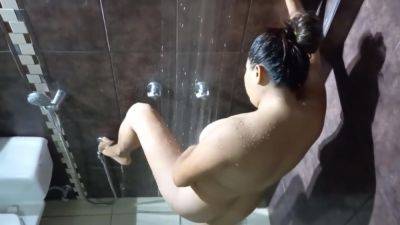 The Things You Didnt Know About My Stepmother!! She Enjoys In The Shower Bathing Hot - hclips.com