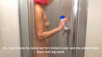 In The Shower I Prepare To Cheat On My Husband - hclips.com