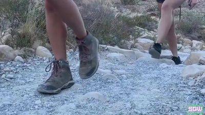 Katie Kush - Katie K, Katie Kush And Sparks Go Wild In Hiking And Playing With - upornia.com