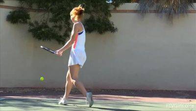 Aurora: Solo Teen Tennis Star with Toys - porntry.com