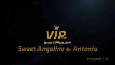 Antonia Sainz - Spilling Their Streams with Antonia Sainz,Sweet Angelina by VIPissy - PissVids - hotmovs.com