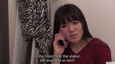 Voluptuous Japanese office lady seduces realtor for apartment - txxx.com - Japan