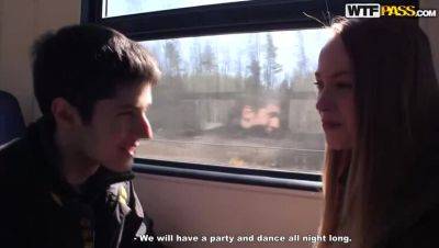 Sizzling Train Encounter with Hanna and Friends - porntry.com