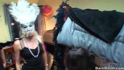Masquerade Masks: Jo Evans & Mila Castro's Big Tit Bash - xxxfiles.com