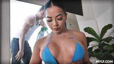 Morgan Lee - Morgan Lee's Healing Big Tits - porntry.com