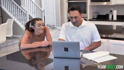 Brunette Missed Out on Rimjob Due to Bus - porntry.com