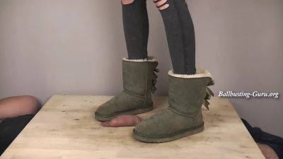 Uggs Cock Crush With Miss Evil - hclips.com