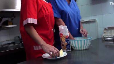 Giada And Michelle Lesbian In The Kitchen - txxx.com
