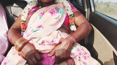 , , Indian Bhabi Car Sex, Telugu Dirty Talks - desi-porntube.com - India