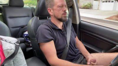 Jerking Him Off And Sucking Big Cock While Driving With - Jamie Stone - hclips.com