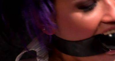 Amoral mistress ties and tapes up slave in sexy bdsm fetish - drtuber.com