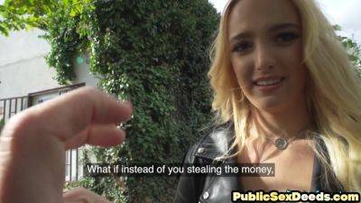 Euro babe POV fucked in pussy after picking up on the street - hotmovs.com