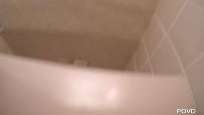 Eva Long - Allora Ashlyn & Eva Long: Restaurant Bathroom Encounter - POV Shower - xxxfiles.com