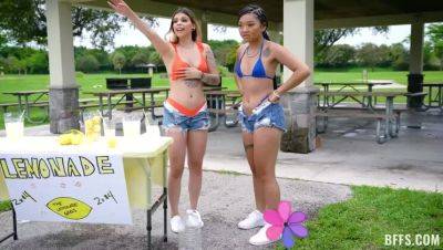 Asian and Blonde Lemonade: A Group Tattooed Encounter (8.24.2021) - veryfreeporn.com