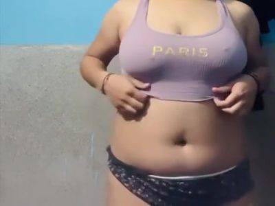 Huge Boobs - Suck My Big Tits..i Am Alone At Home - desi-porntube.com - India