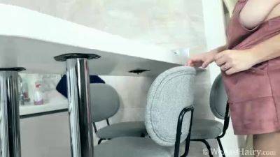 Afeena Masturbates On Her Kitchen Chair - hotmovs.com