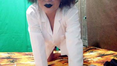 Curly-haired Nurse Visits Her Most Precious Patient And Asks Him For An Afternoon Of Sex Without Condom - hclips.com
