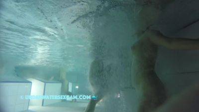 I Enjoy The View Of Her Great Brown Nipples While She Enjoys The Underwater Massage - hclips.com