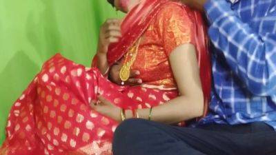 Sexy Indian Beautiful Bhabi In Red Saree Hard Fucking Moaning Hindi 16 Min - hclips.com - India
