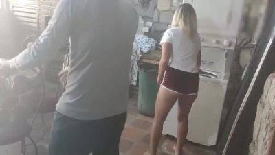 Innocent goddaughter gets intimate with stepfather while he's upstairs, leading to her first time - veryfreeporn.com
