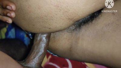 Anal Sex Tried But Cant After That Hairy Pussy Fuck With Shaved Cock - desi-porntube.com - India