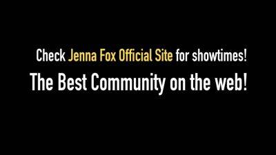 Poses & Gets Practically Naked Just For All Of Us! 5 Min With Jenna Foxx - hotmovs.com