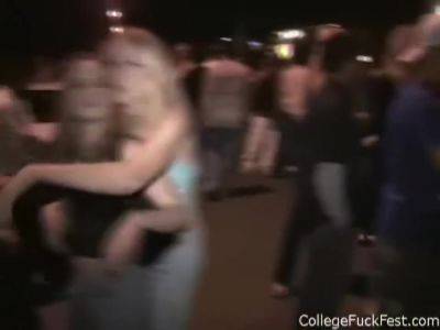 Hot College Slut Fucked From Behind At Party - upornia.com