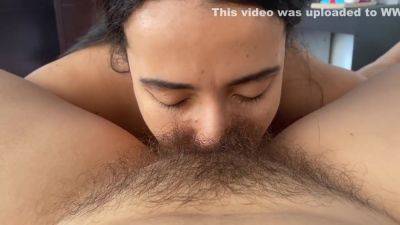 Sucking Her Delicious Hairy Pussy - upornia.com - Colombia