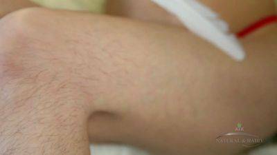 Natalya Is Tickled To Show Off Her Fine Follicles Again - hotmovs.com